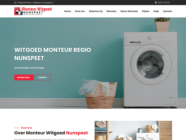 Monteur witgoed nunspeet