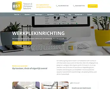 Productoverzicht in een e-commerce webshop met foto's en prijzen.