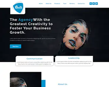Responsieve webshop weergegeven op een mobiel scherm.