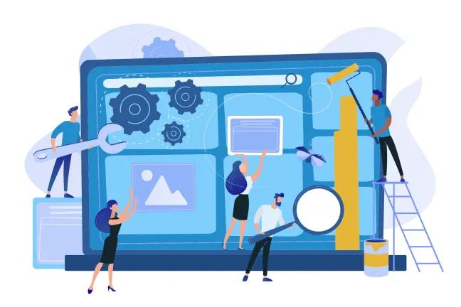Rapport met technische scores en aanbevelingen voor B2B-website optimalisatie.