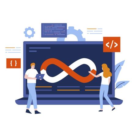 Team van ontwikkelaars overlegt over website project