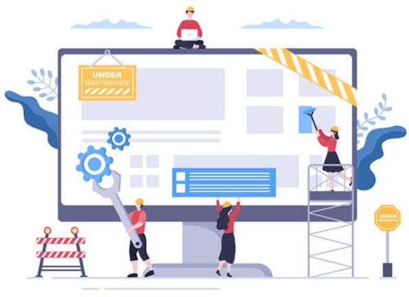 Responsive website weergave op desktop en mobiel