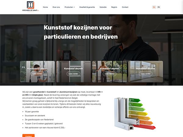 Kozijnen op maat