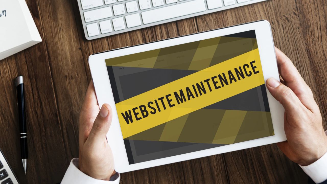 Houd je website professioneel en veilig in onderhoud