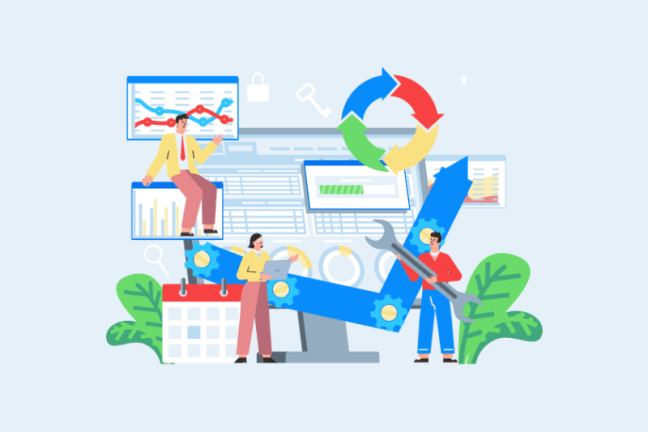 Prestatierapport van een WordPress-site met laadsnelheid en optimalisatie.