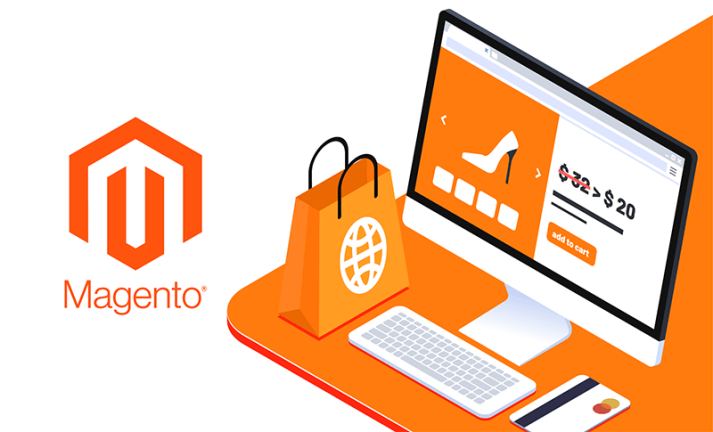 Beveiligingsicoon met Magento 2 veiligheidskenmerken.