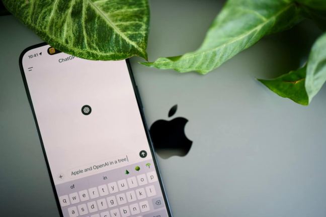 Abstracte AI-assistent met icoon van lokale aanbevelingen voor ondernemers