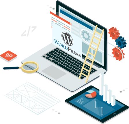 Technische implementatie van WordPress template met schone code en geoptimaliseerde prestaties.