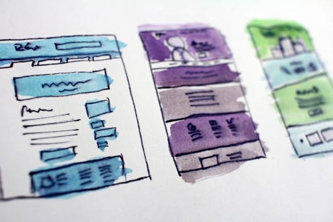 Schematische weergave van website-architectuur als duidelijke routekaart