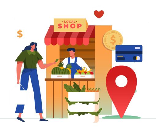 Startpagina Google Mijn Bedrijf met knop 'Profiel beheren'