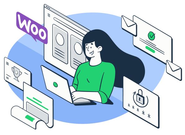 Icoon van een alles-in-één service met hosting, onderhoud en marketing.