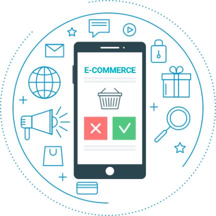 Overzicht van ecommerce platformen met WooCommerce, Shopify en Magento