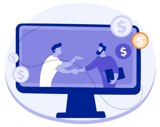 Stappenplan voor website-ontwikkeling met pijlen en mijlpalen
