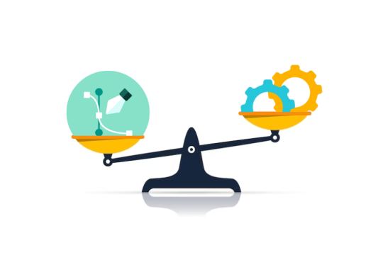 Mobiele weergave van een WordPress blog met artikelen en zijbalk