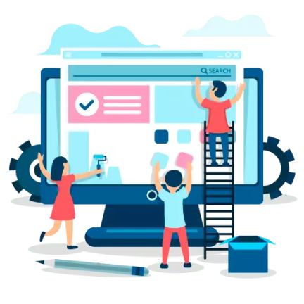 Webontwikkeling met geoptimaliseerde code voor snelle laadtijden en SEO