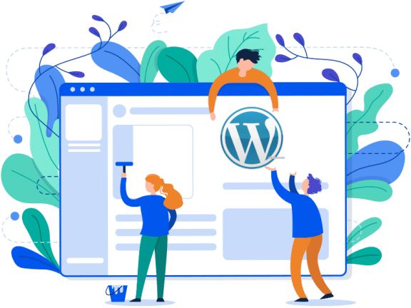 Responsieve website getoond op desktop, tablet en smartphone